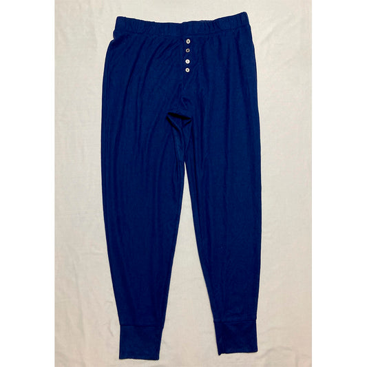 Unbranded Only Pajama Pants Long Sleeve Blue M