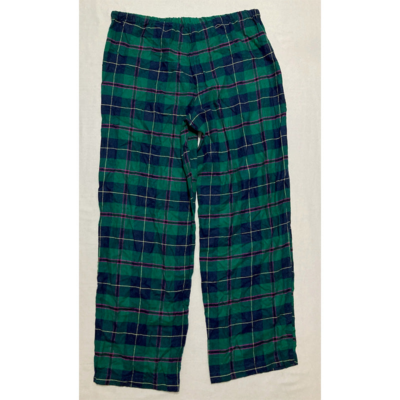 Unbranded Pajama Bottoms Plaid Multicolor L