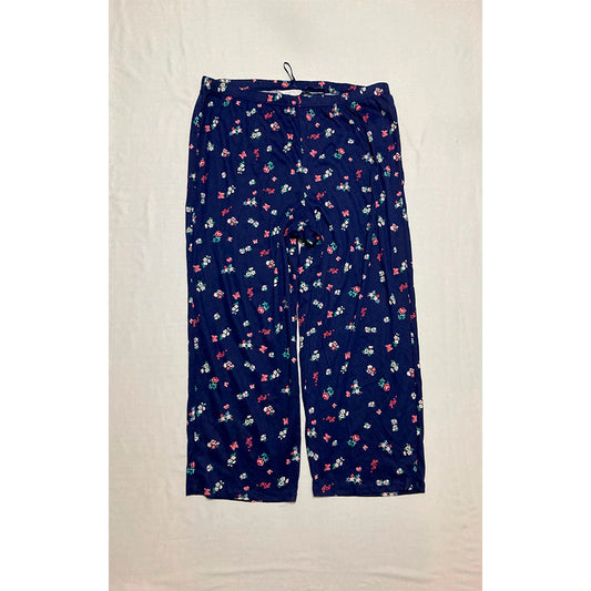 Charter Club Only Pajama Pants Waist Band Multicolor L
