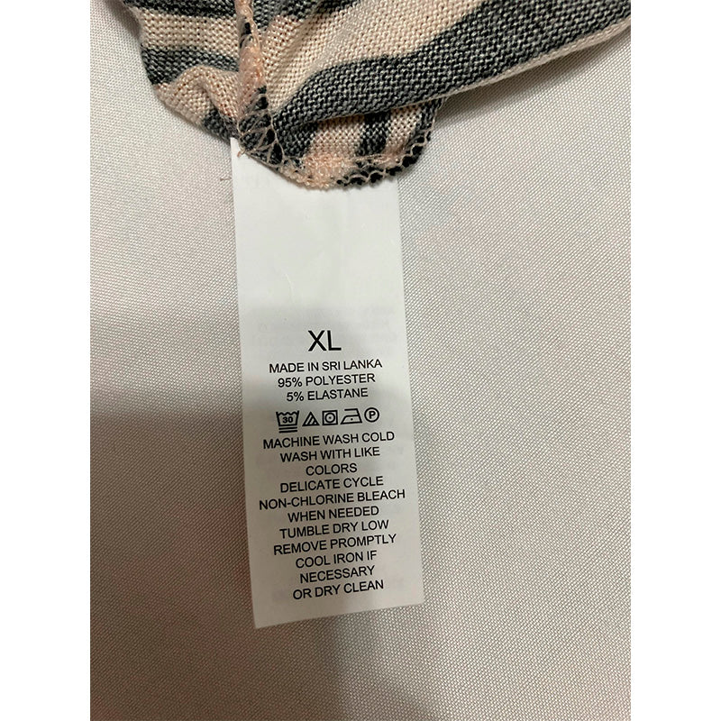 Unbranded Sleep Pants Waist Band Striped XL