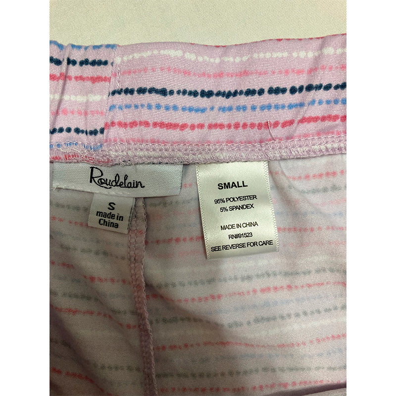 Roudelain only Pajama Pants Long Sleeve Multicolor S