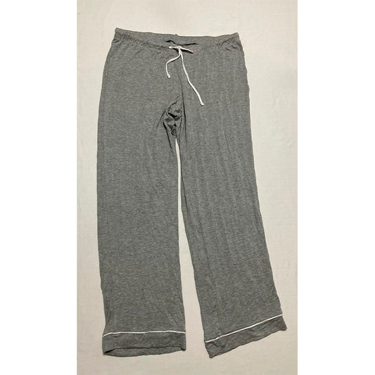 Alfani Pajama Pants Long Sleeve Grey M