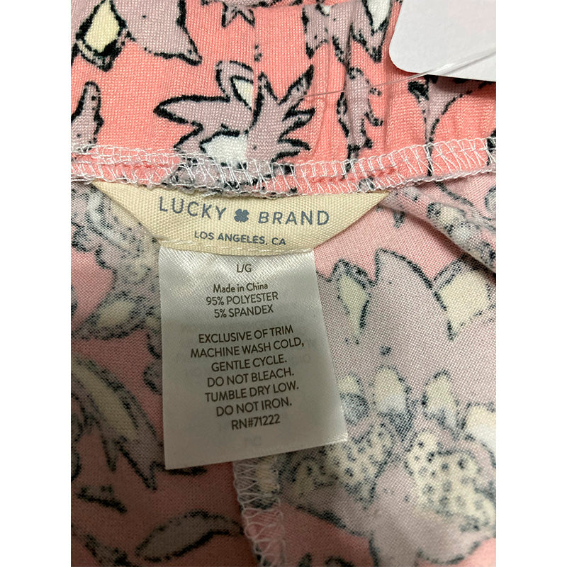 Lucky Brand Only Pajama Pants Long Sleeve Multicolor L