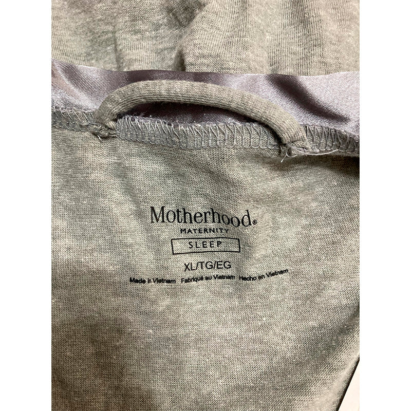 Motherhood Maternity Only Pajama Top Grey XL