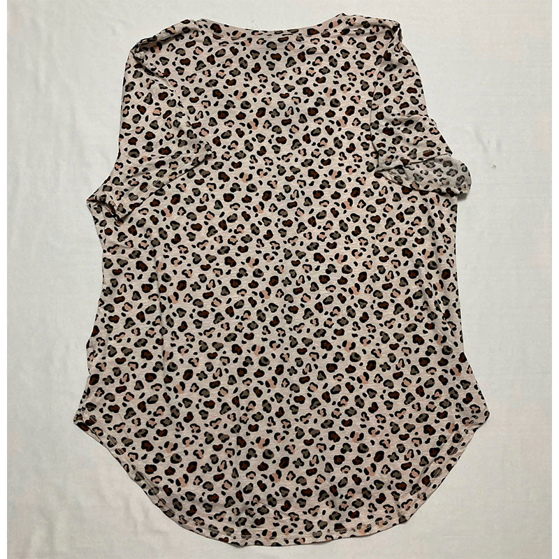Roudelain Printed Short Only Sleeve Top Multicolor XL