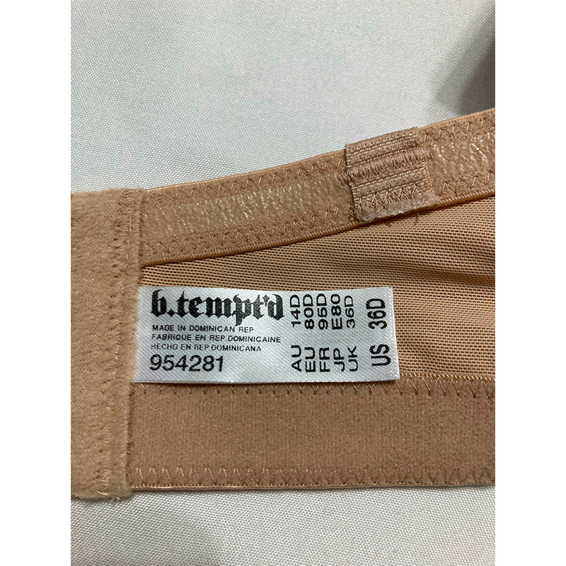 NWD b.tempt'd Future Foundation Convertible Strapless Nude 36D