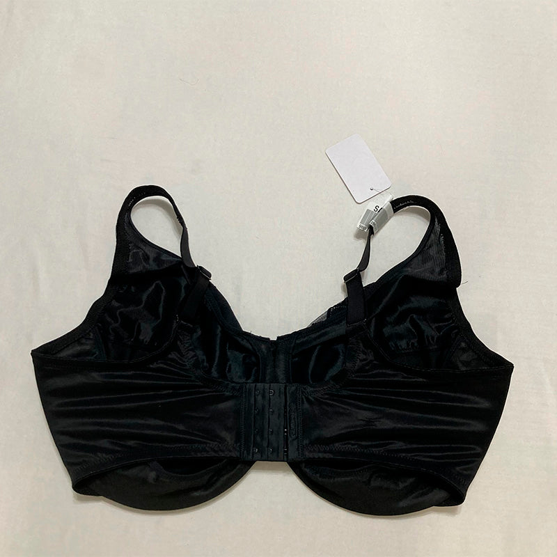 Glamorise Plus Size Wonderwire Black 42H