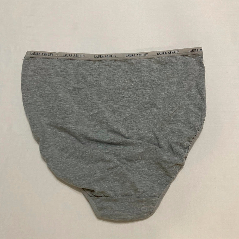 Laura Ashley Panties Logo Band Grey  2X