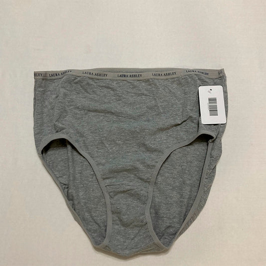 Laura Ashley Panties Logo Band Grey  2X