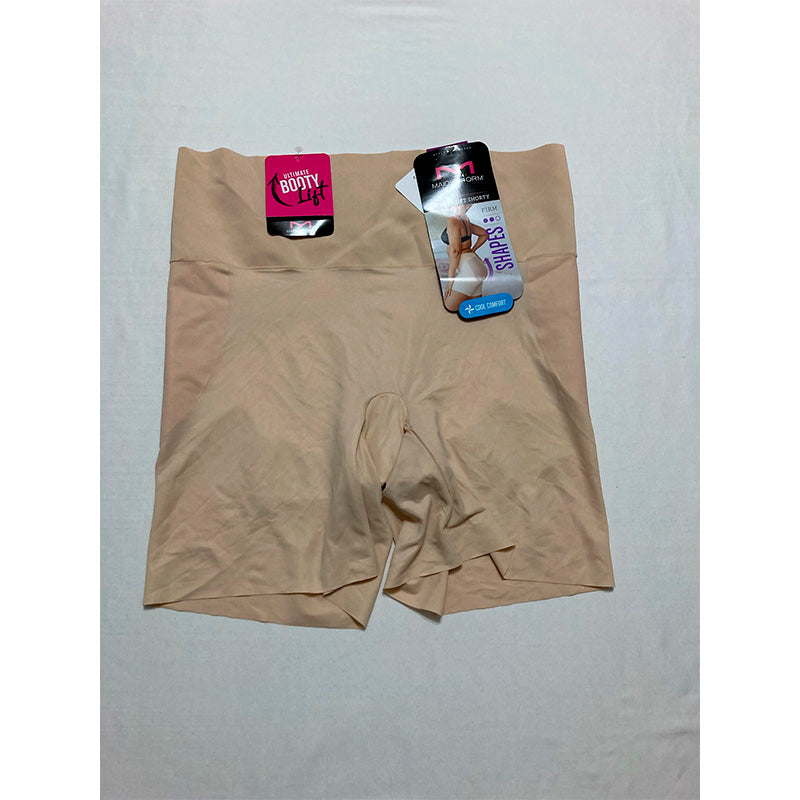 NWD Maidenform Tame Your Tummy Booty Lift Shorty nude 2XL