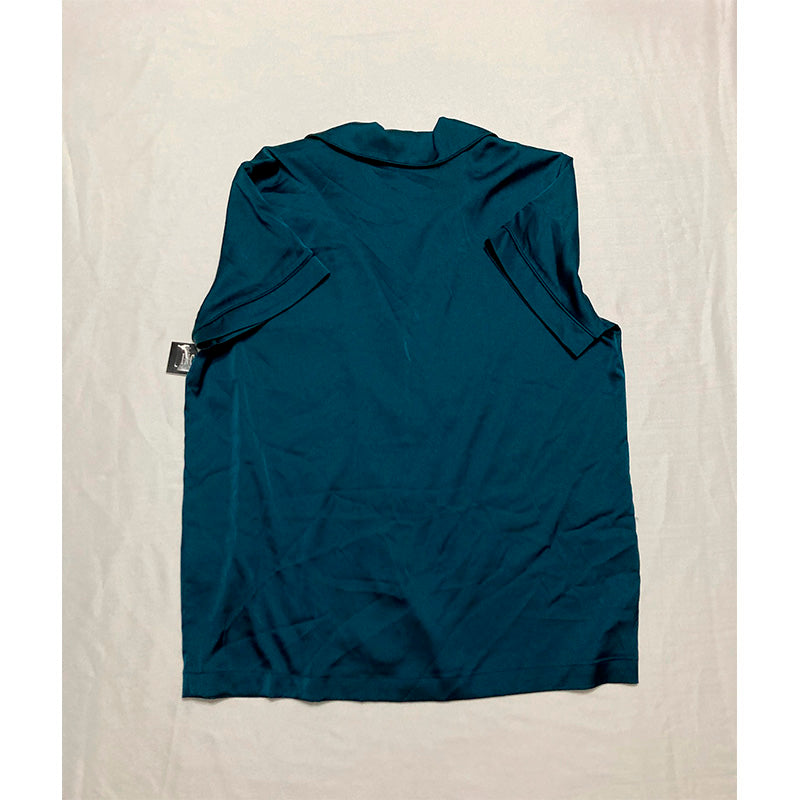 INC Only Sleep Top Notch Collar Blue M