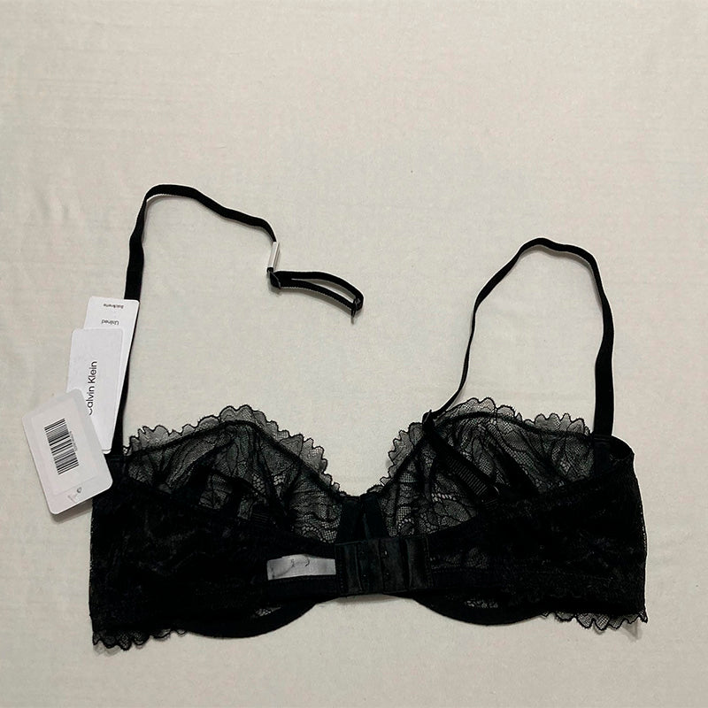 NWD Calvin Klein Lace Balconette Bra Black 36D