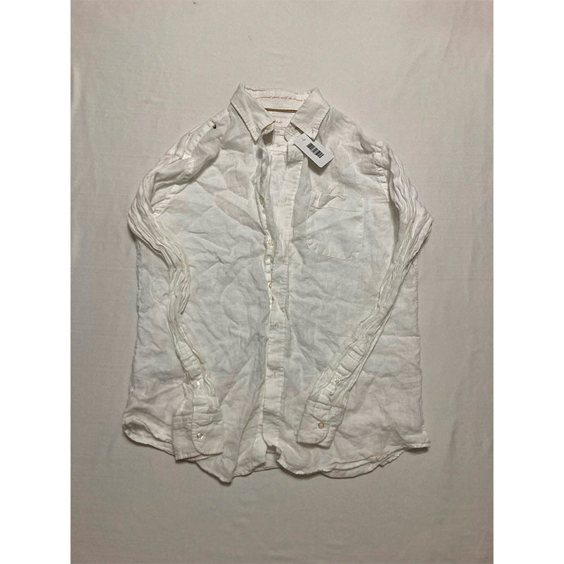 NWD Porter & Ash Tshirt Long Sleevess White M