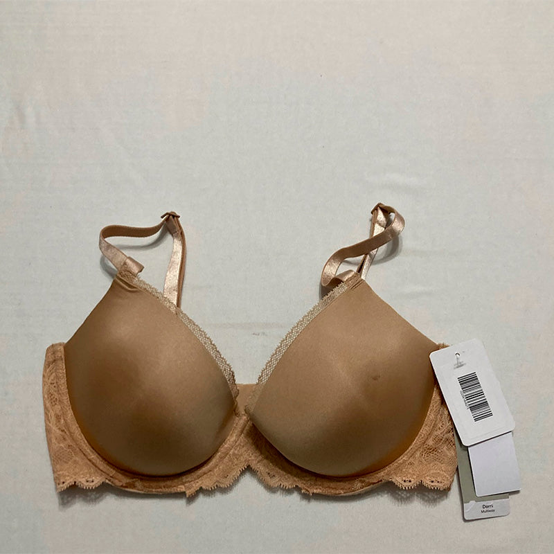 NWD Calvin Klein Seductive Comfort with Lace Lift Demi Bra Bare 34D
