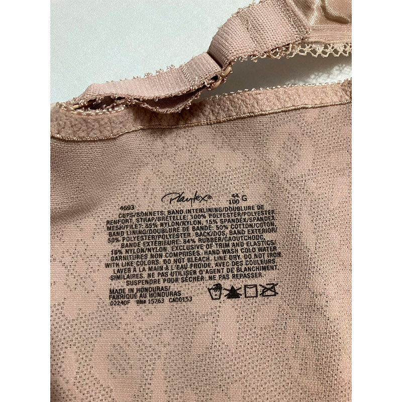NWD Playtex Ultimate Shoulder Comfort Wireless Bra Beige 44G
