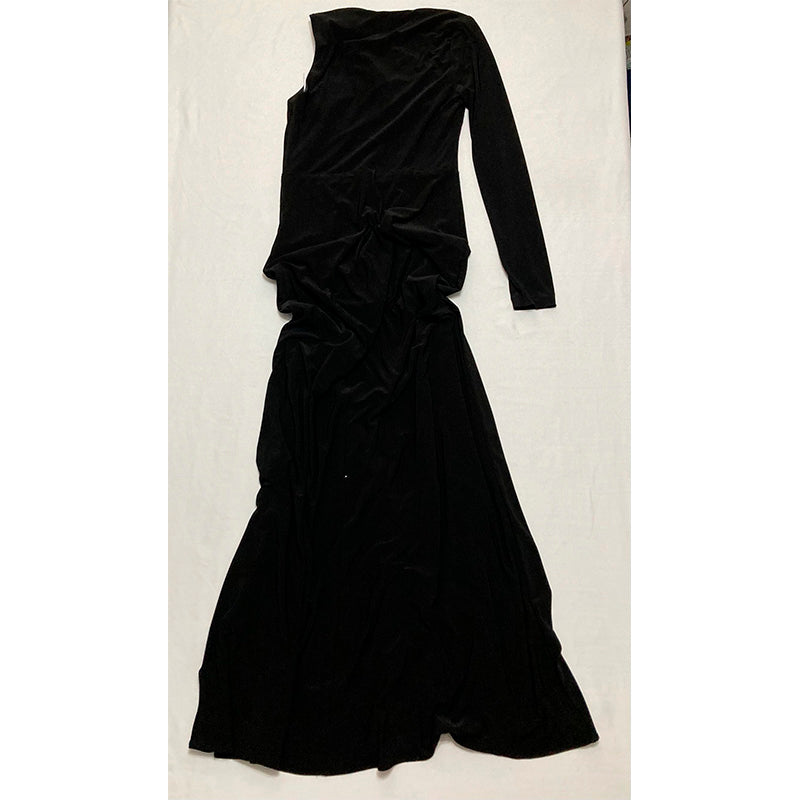 NWD B & A Dress One Sleeve Black 8