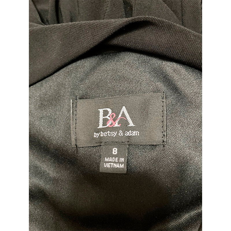NWD B & A Dress One Sleeve Black 8