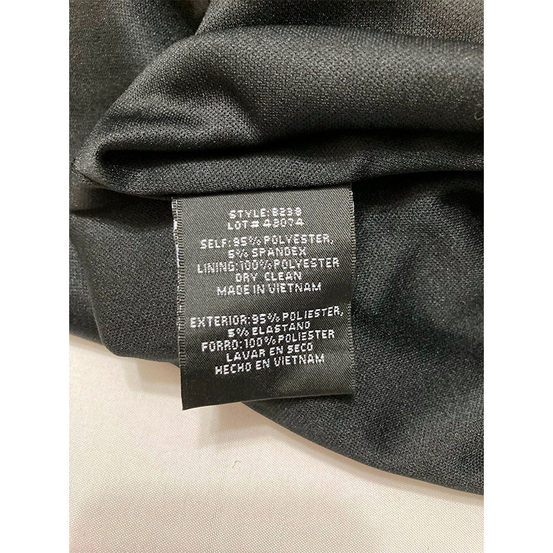 NWD B & A Dress One Sleeve Black 8