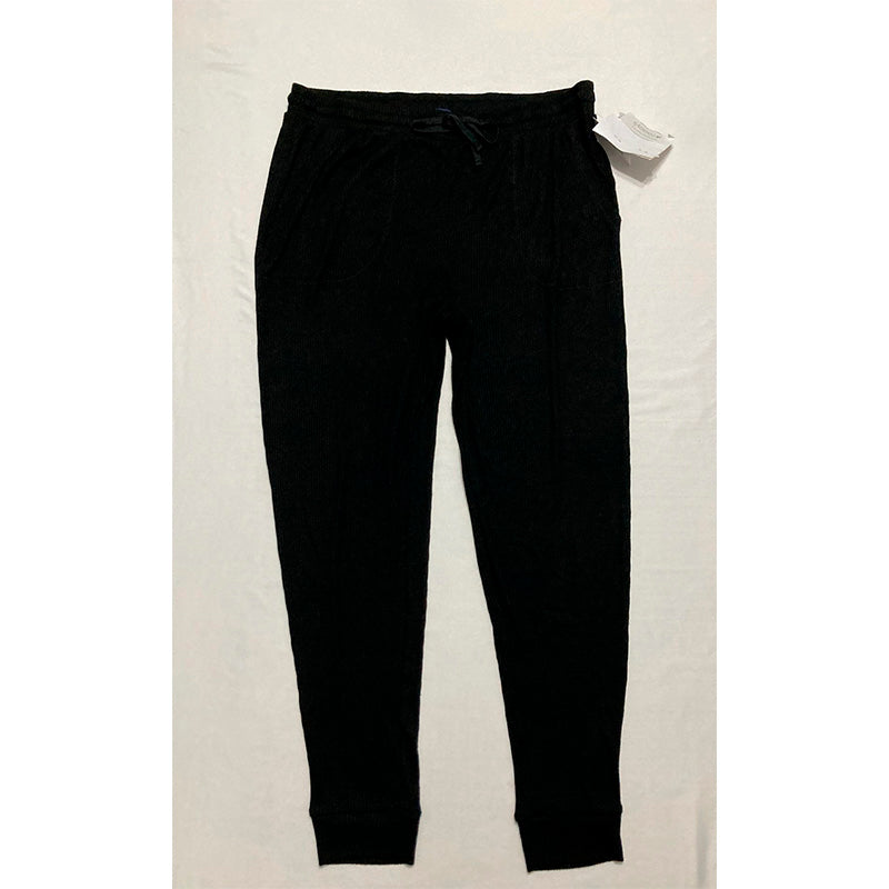 GapBody Drawstring-Waist Only Jogger Pajama Pants Black L