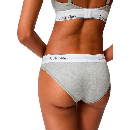 NWD Calvin Klein Modern Cotton Stretch Bikini Panty Grey Heather XS