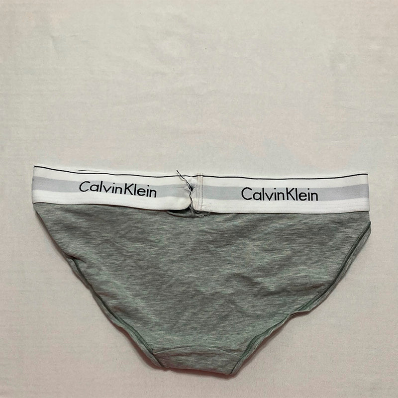 NWD Calvin Klein Modern Cotton Stretch Bikini Panty Grey Heather XS