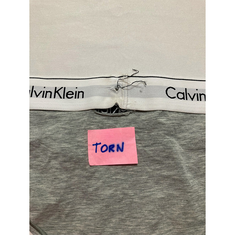 NWD Calvin Klein Modern Cotton Stretch Bikini Panty Grey Heather XS