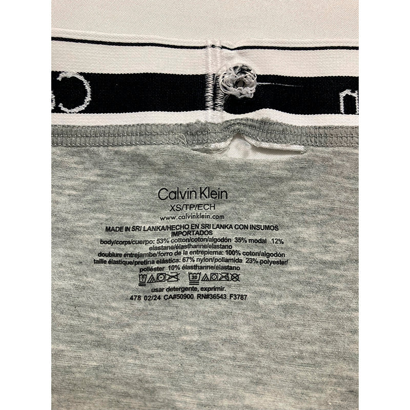 NWD Calvin Klein Modern Cotton Stretch Bikini Panty Grey Heather XS