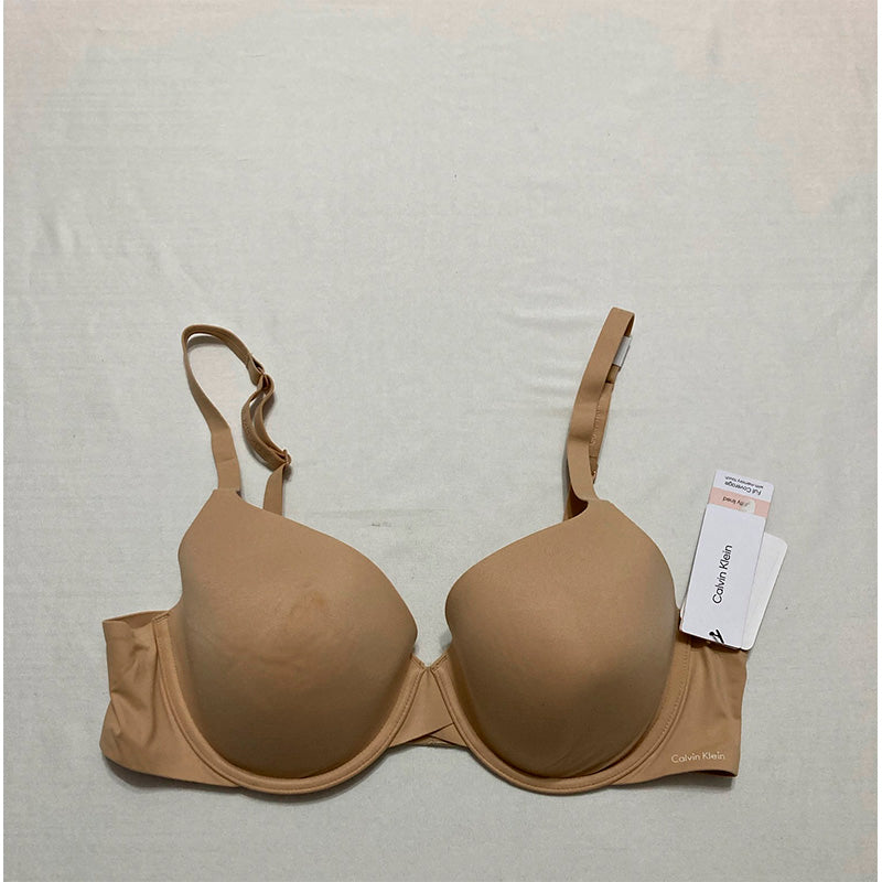 NWD Calvin Klein Fit Lightly Lined T-Shirt Bra with Memory Touch Bare 38B