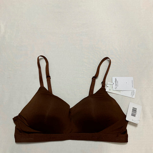 Calvin Klein Bra Adjustable Straps Brown XL