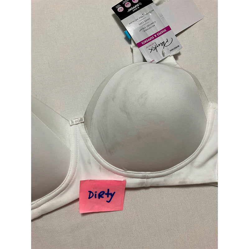 NWD PLAYTEX Secrets Full-coverage Wireless T-shirt White 36C