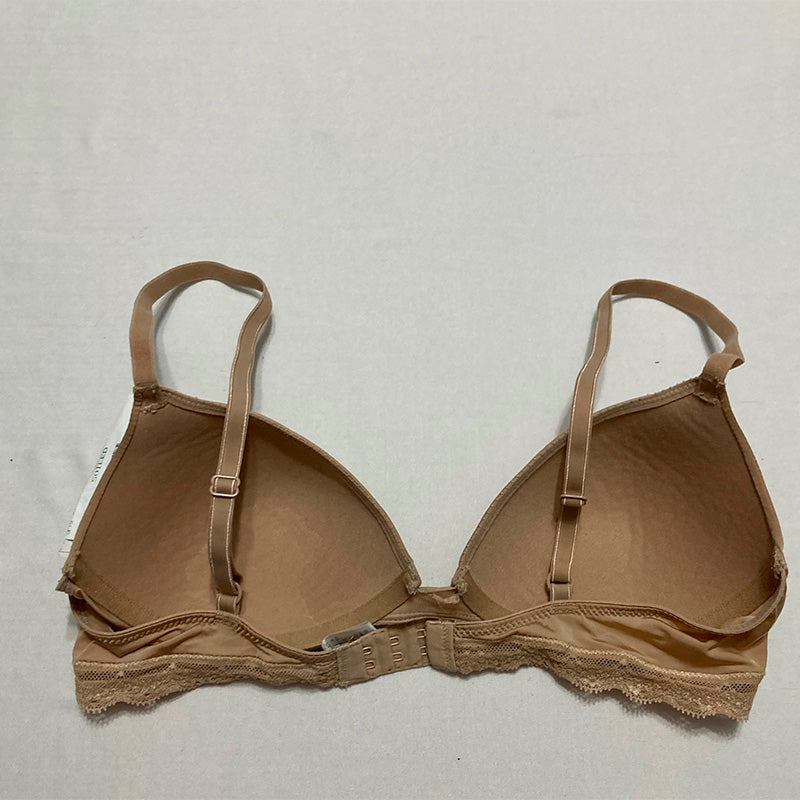 NWD Calvin Klein Seductive Comfort with Lace Lift Demi Bra Bare 34B