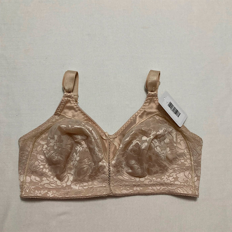 NWD Bali Double Support Spa Closure Wire-Free Bra Soft Taupe 36DD