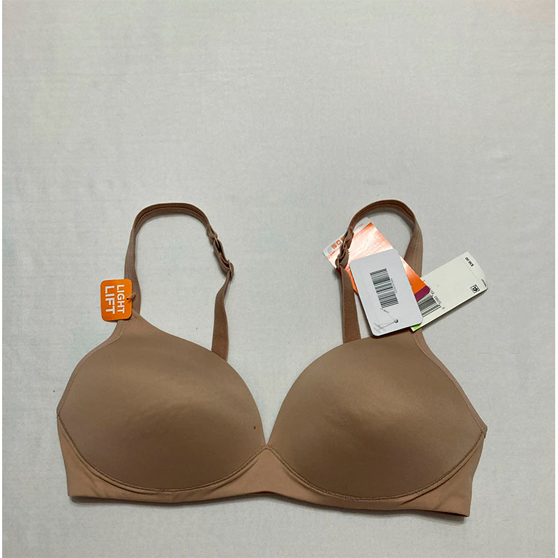 NWD Warner's Bliss Support and Comfort Wireless Nude 38B