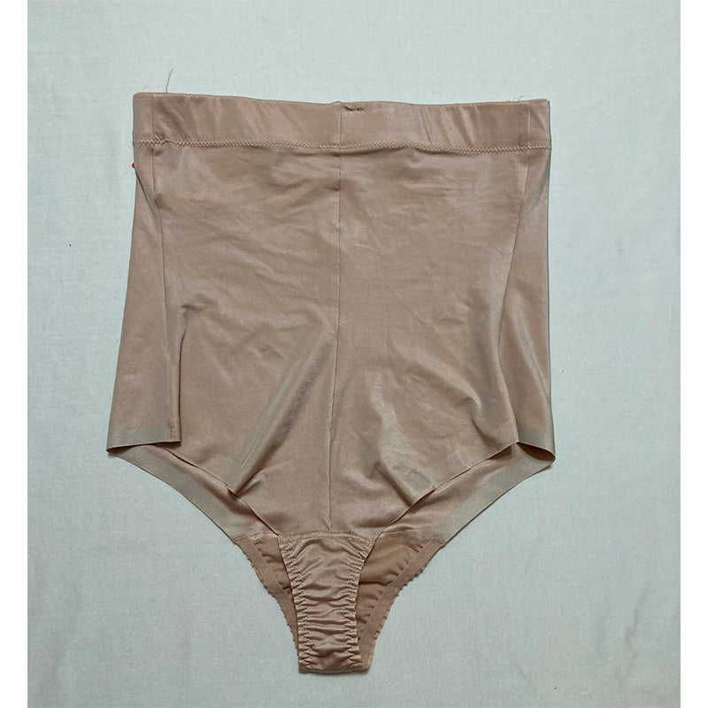 NWD SPANX Fancy High-Waist Thong Champagne Beige LG