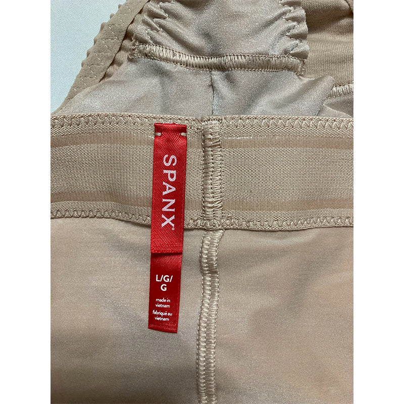 NWD SPANX Fancy High-Waist Thong Champagne Beige LG
