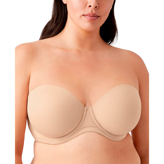 NWD Wacoal Full Busted Strapless Convertible Bra Sand 36D