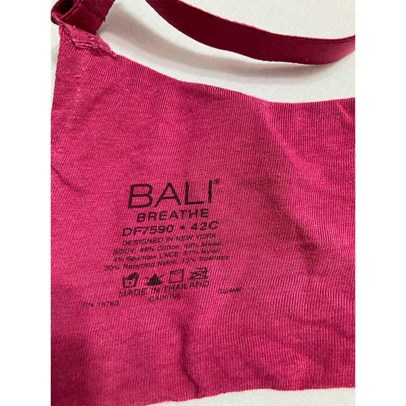 NWD Bali Breathe Lace Underwire Bra Pink 42C
