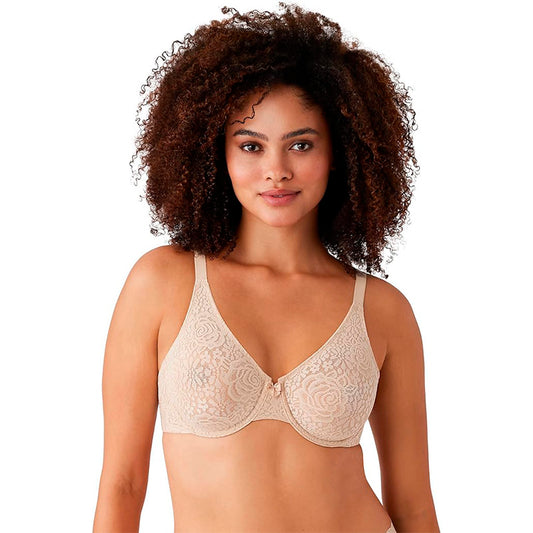 NWD Wacoal Lace Convertible Underwire Bra Natural Nude 34B