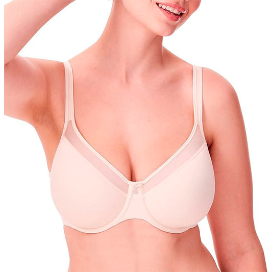 NWD Bali U Ultra Light Illusion Neckline Underwire Bra Rose 40C
