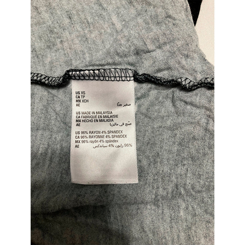 NWD Style & Co Sleepwear Dress Black/White XS