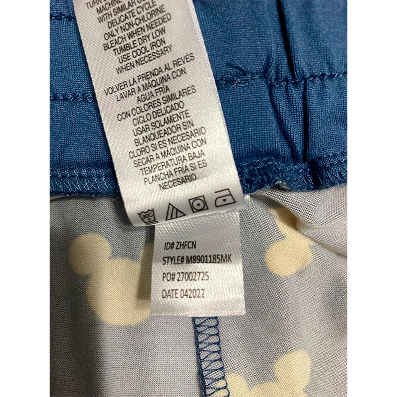 Disney Only Pajama Pants Print Logo Mickey XL