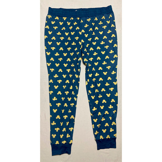 Disney Only Pajama Pants Print Logo Mickey XL