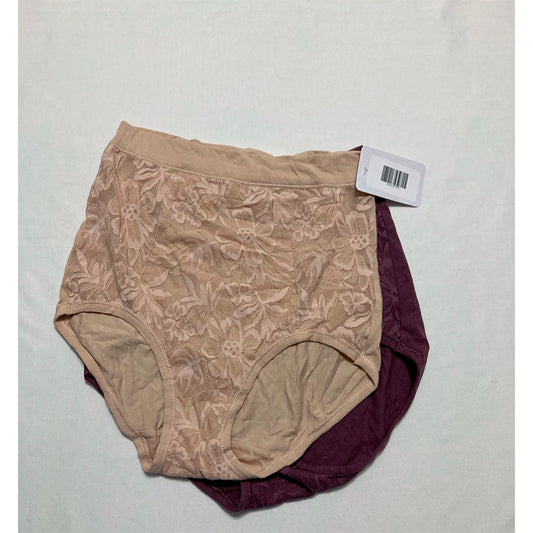 Bali 2Pack Panties Brief Multicolor L