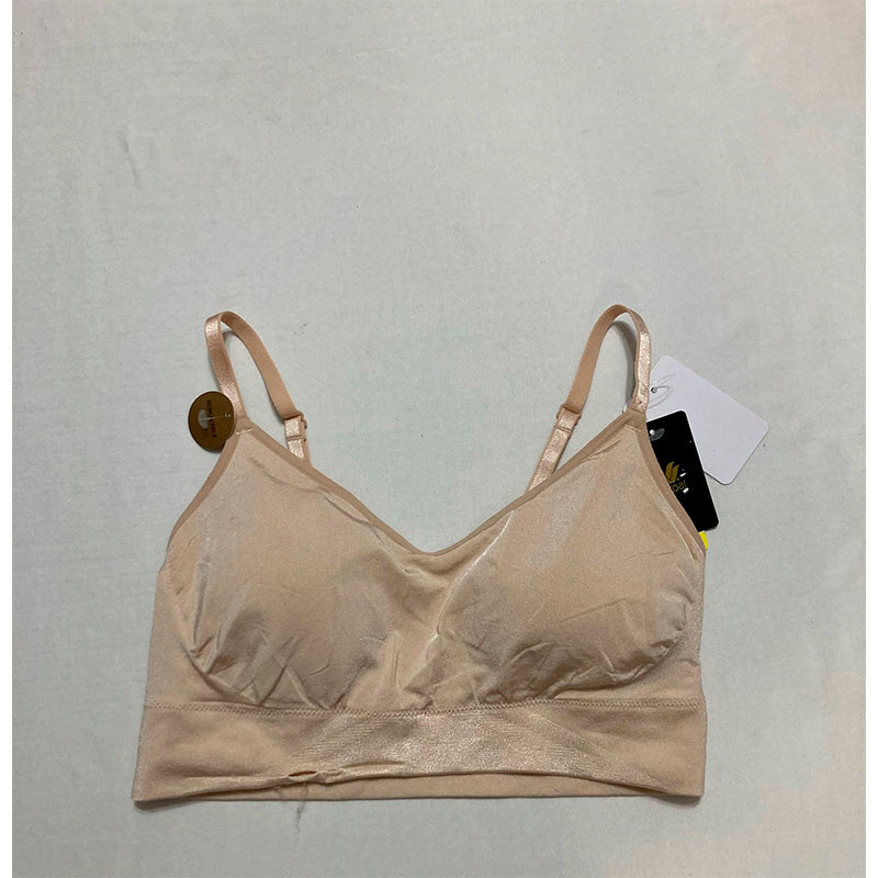 NWD Wacoal B-Smooth Skinny Strap Bralette Sand M