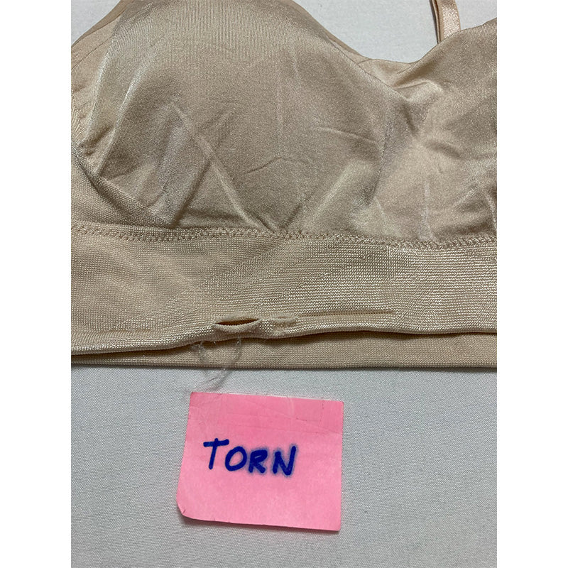 NWD Wacoal B-Smooth Skinny Strap Bralette Sand M
