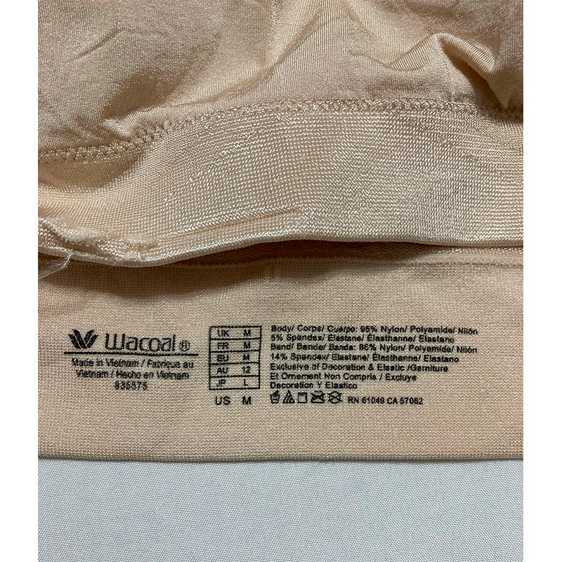 NWD Wacoal B-Smooth Skinny Strap Bralette Sand M