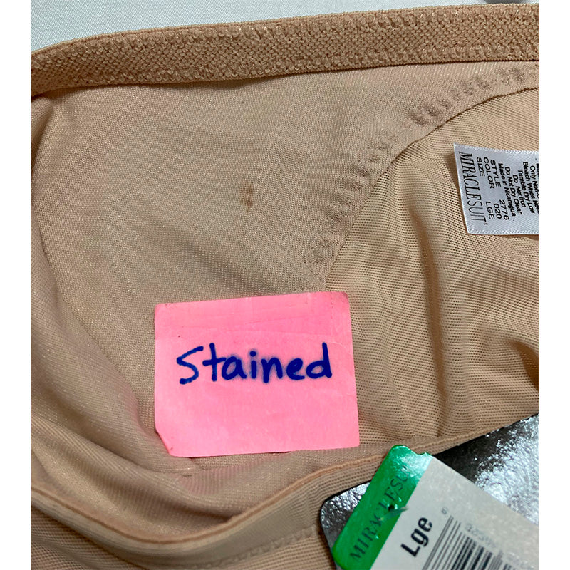 NWD Miraclesuit Lifting Boyshort Panties Underwear Nude L