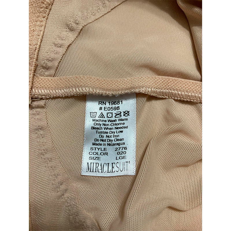 NWD Miraclesuit Lifting Boyshort Panties Underwear Nude L