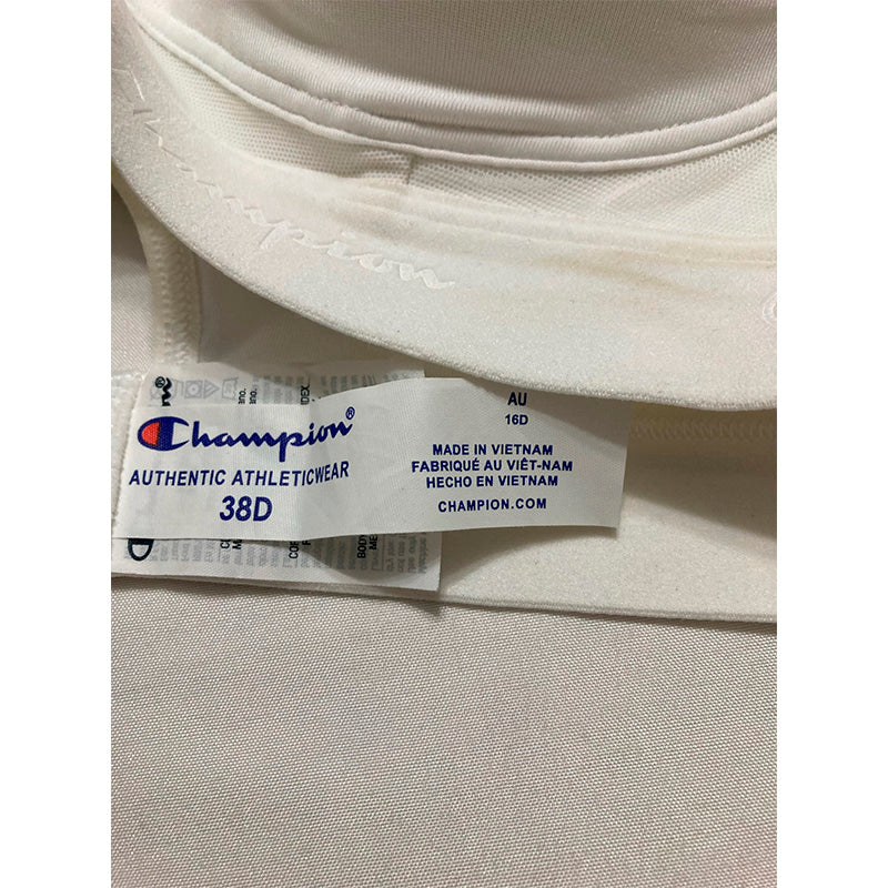 NWD Champion Motion Control Underwire Sports Bra White 38D