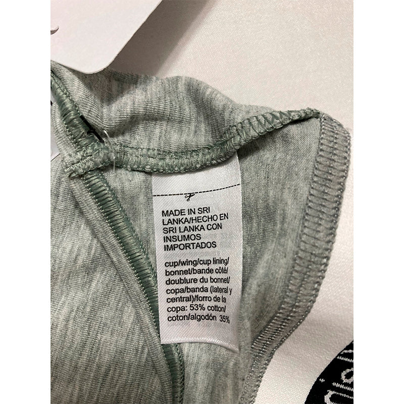 NWD Calvin Klein Unlined Wireless Bralette Grey Heather M